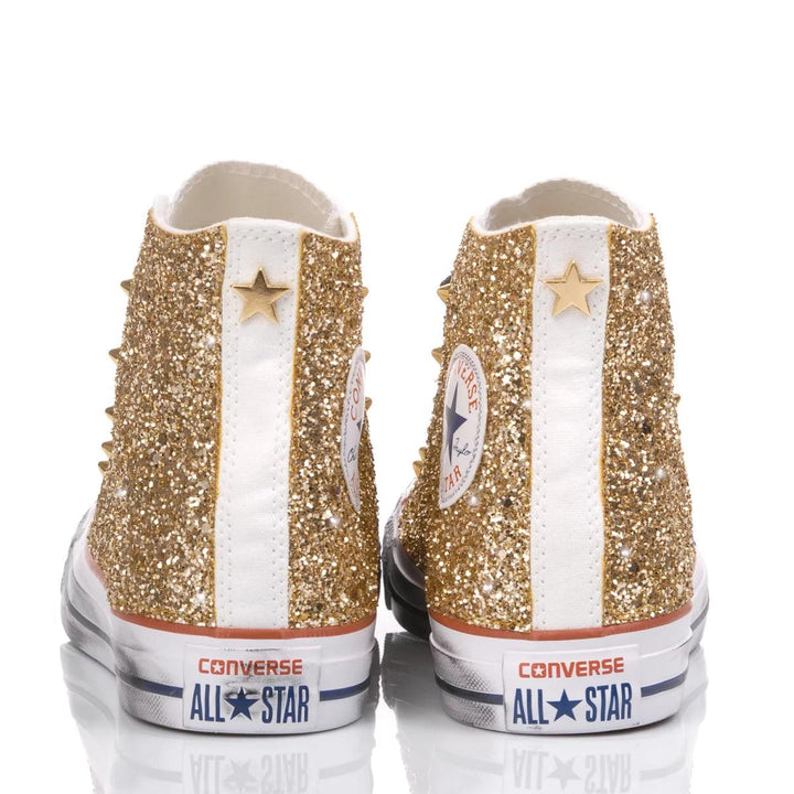 Converse Glitter Gold Chuck Taylor Hi Glitter