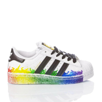 Adidas Superstar Junior Split Superstar Painting,Special