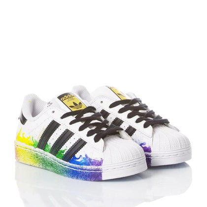 Adidas Superstar Junior Split Superstar Painting,Special