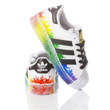 Adidas Superstar Junior Split Superstar Painting,Special