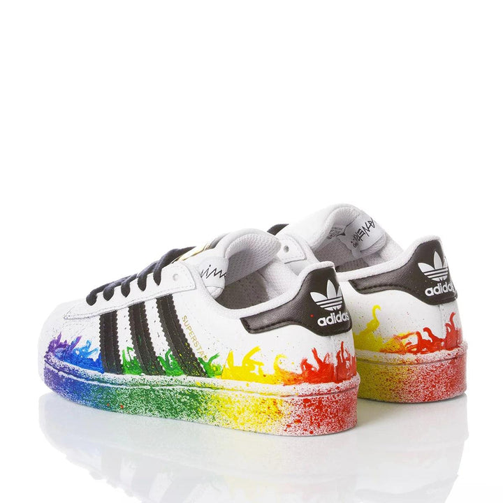 Adidas Superstar Junior Split Superstar Painting,Special