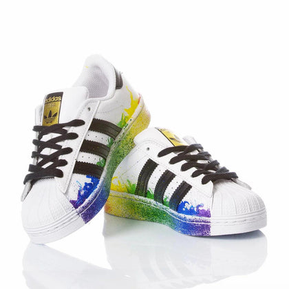 Adidas Superstar Junior Split Superstar Painting,Special
