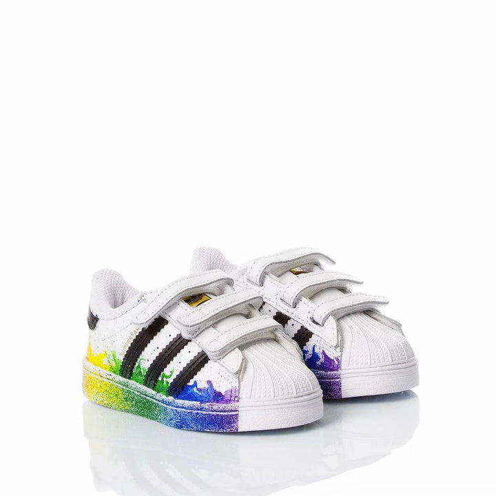 Adidas Superstar Baby Split Superstar Painting,Special
