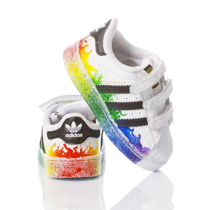 Adidas Superstar Baby Split Superstar Painting,Special