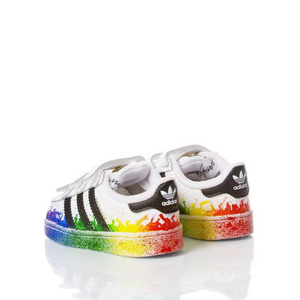 Adidas Superstar Baby Split Superstar Painting,Special