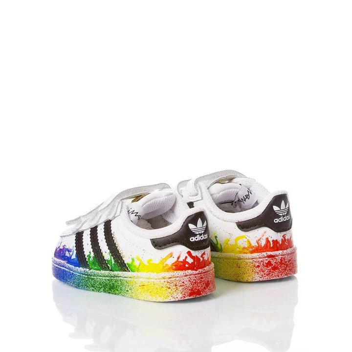 Adidas Superstar Baby Split Superstar Painting,Special