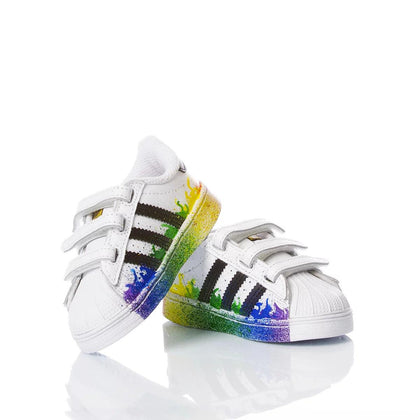 Adidas Superstar Baby Split Superstar Painting,Special