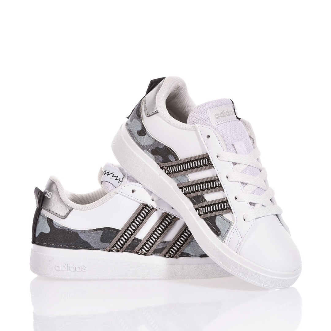 Adidas Junior Gray Camo