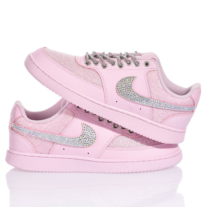 Nike Pink Foam Swarovski