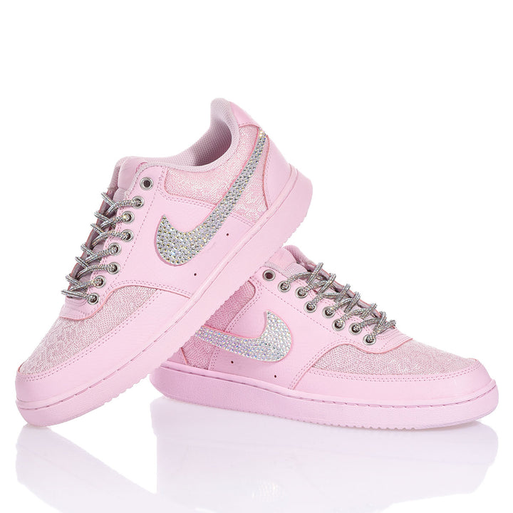 Nike Pink Foam Swarovski