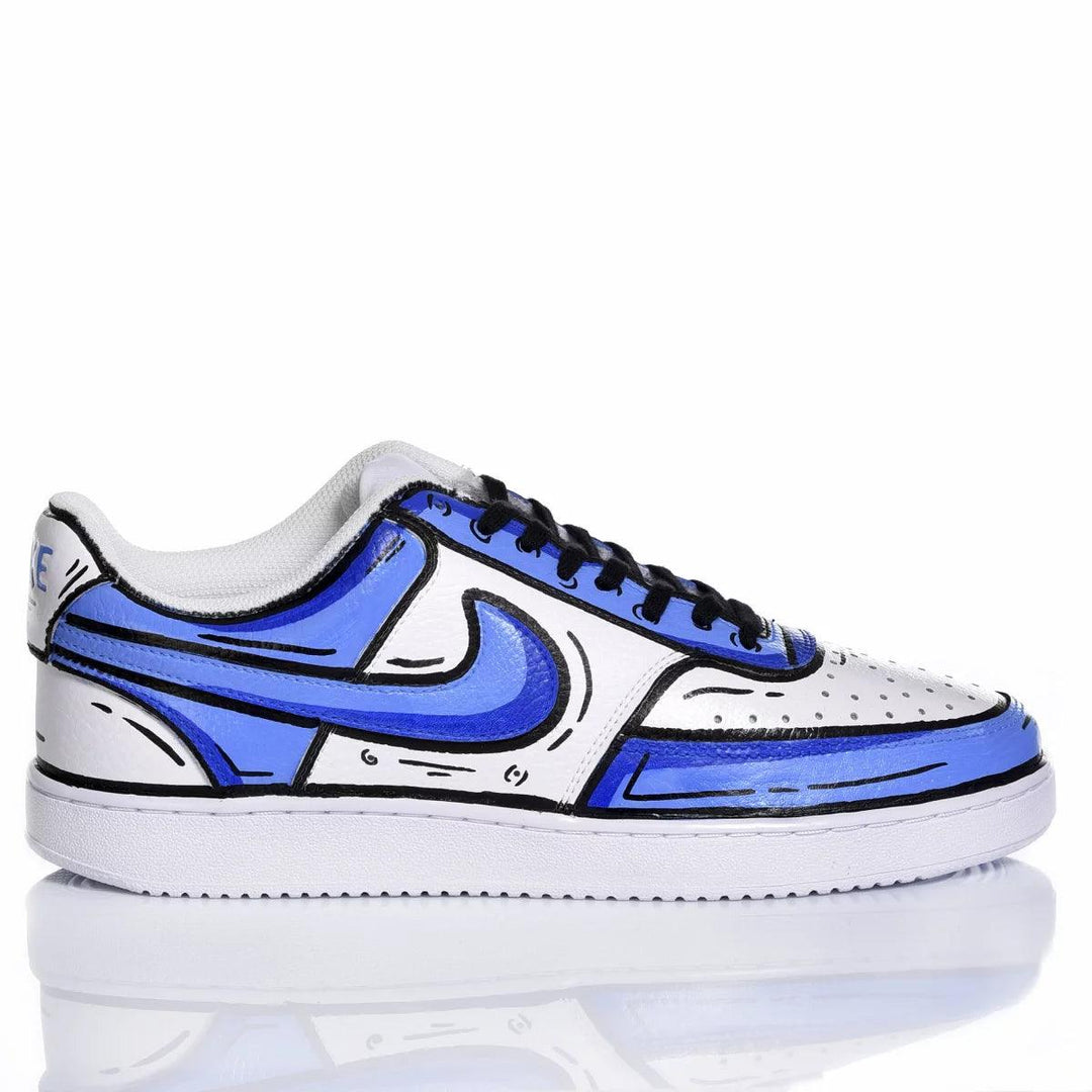 Nike Comics Moon Court Vision Painting
