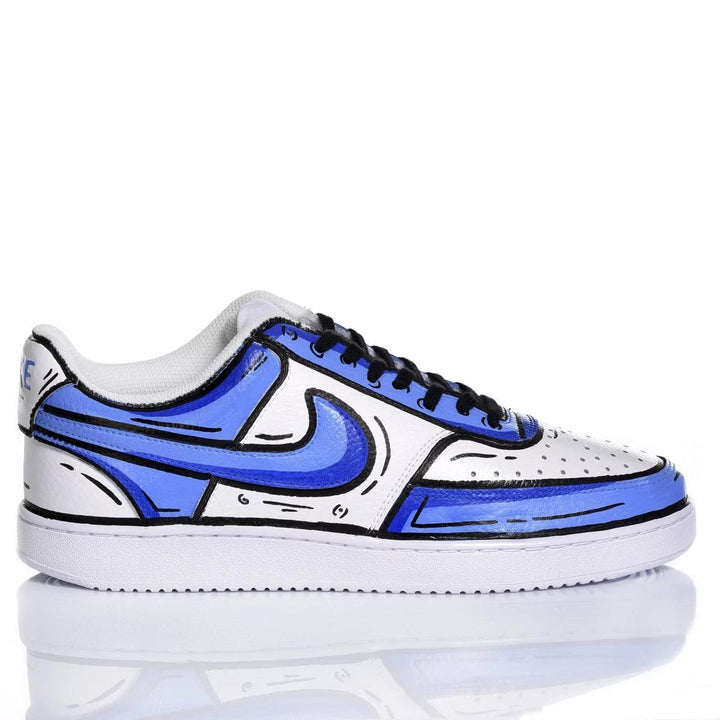 Nike Comics Moon Court Vision Painting