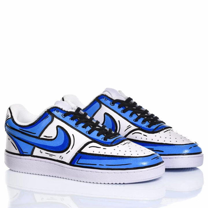 Nike Comics Moon Court Vision Painting