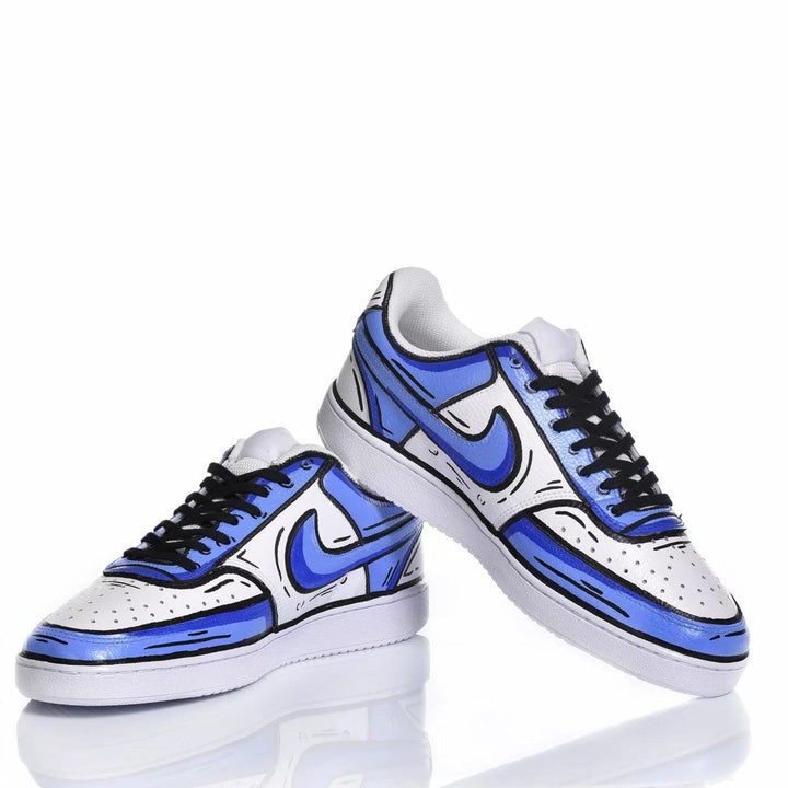 Nike Comics Moon Court Vision Painting