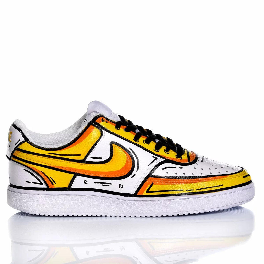 Nike Comics Sun Court Vision Painting