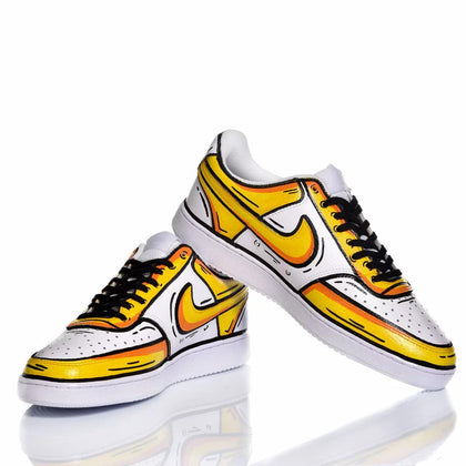 Nike Comics Sun Court Vision Painting