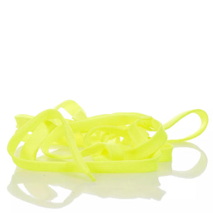 Fluo Yellow Flat Laces 140 cm  
