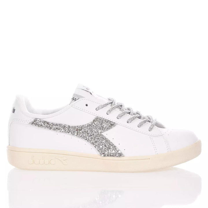 Diadora Glitter Silver  Studs, Painting, Glitter
