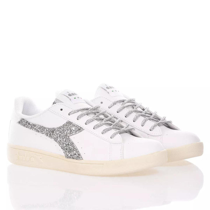 Diadora Glitter Silver  Studs, Painting, Glitter