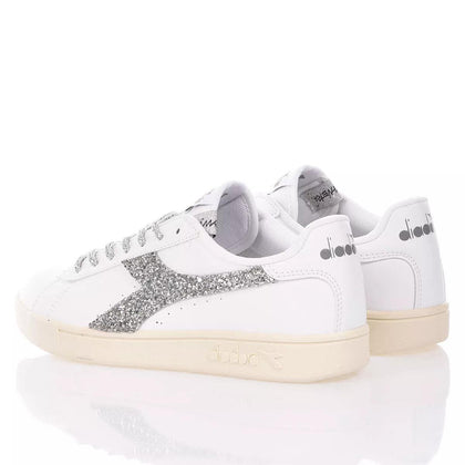 Diadora Glitter Silver  Studs, Painting, Glitter