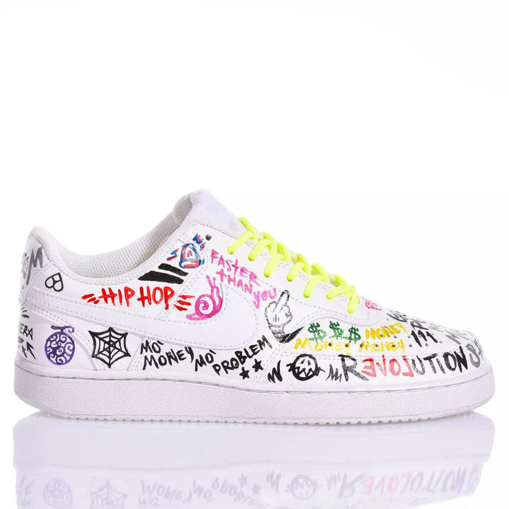 Nike Full Graffiti Court Vision Painting