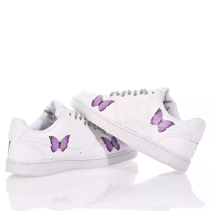 Nike Butterfly Violet Court Vision 