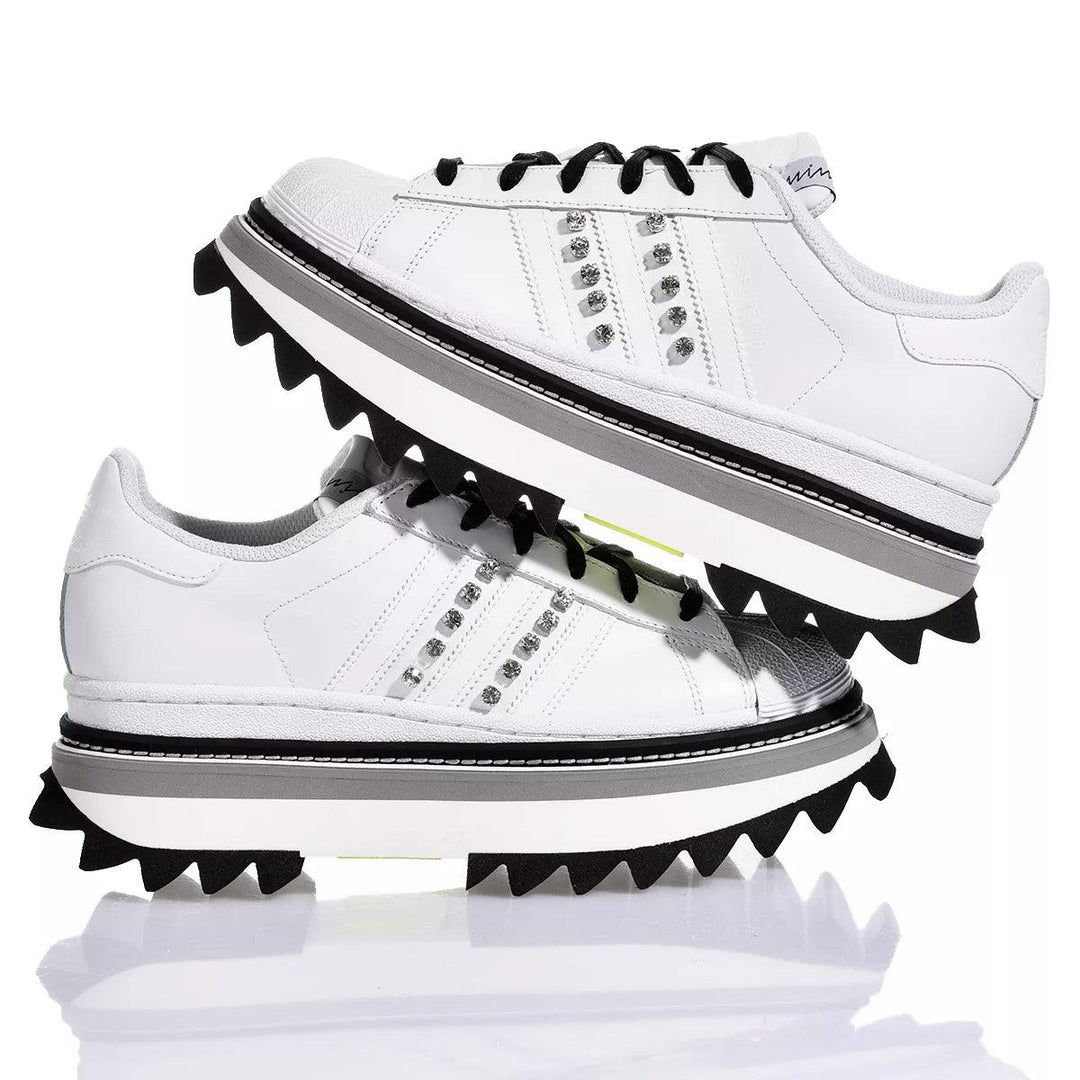 Adidas Fusion White Crystal Superstar Special, Swarovski