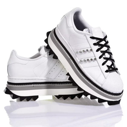 Adidas Fusion White Crystal Superstar Special, Swarovski