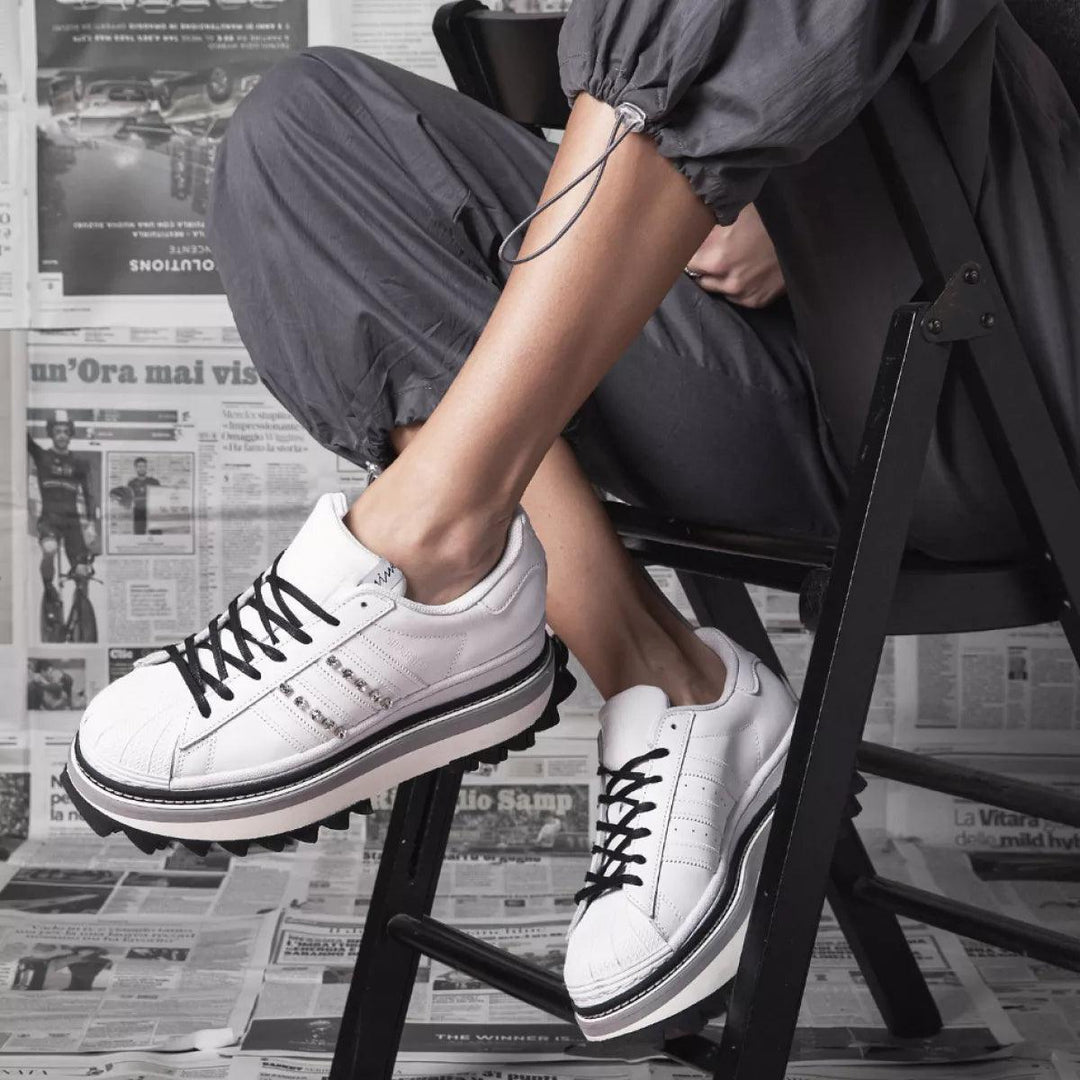 Adidas Fusion White Crystal Superstar Special, Swarovski