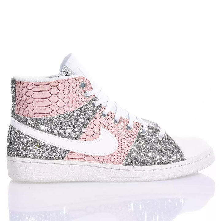 Nike Hi Pink Glam Court Vision Glitter,Special