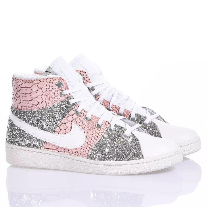 Nike Hi Pink Glam Court Vision Glitter,Special