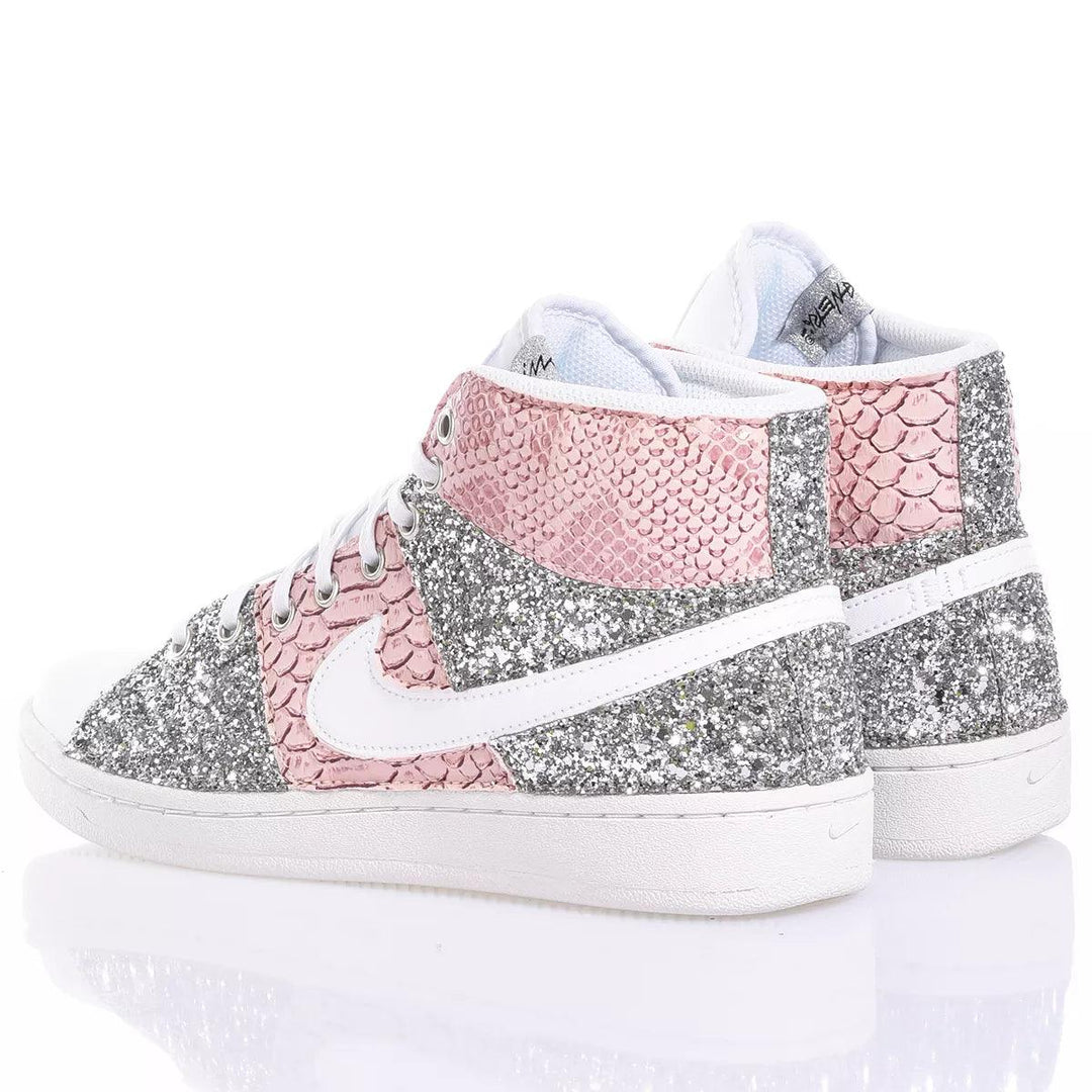 Nike Hi Pink Glam Court Vision Glitter,Special