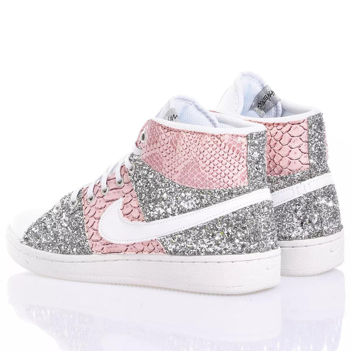Nike Hi Pink Glam Court Vision Glitter,Special