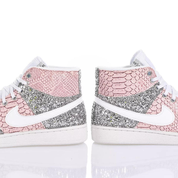 Nike Hi Pink Glam Court Vision Glitter,Special