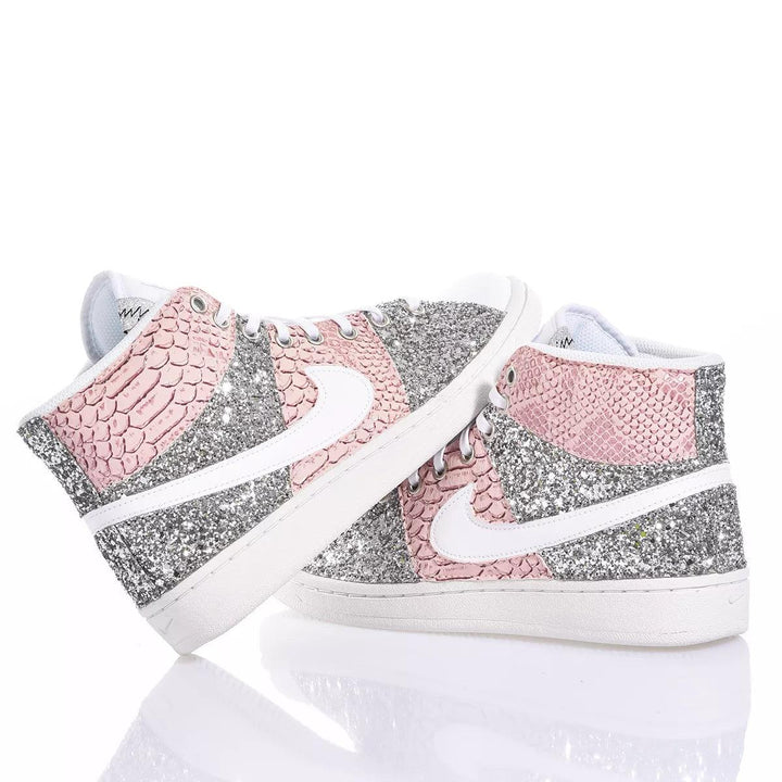 Nike Hi Pink Glam Court Vision Glitter,Special