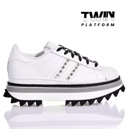 Adidas Fusion White Crystal Superstar Special, Swarovski