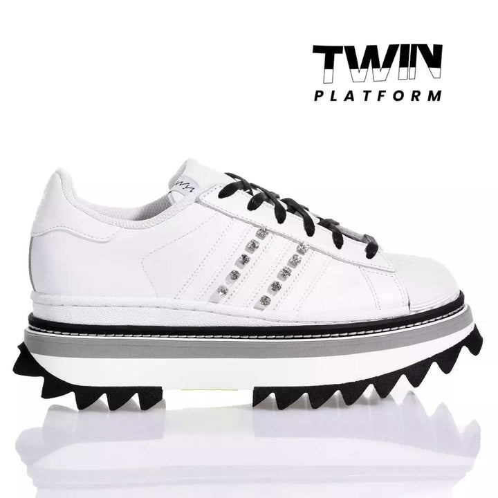 Adidas Fusion White Crystal Superstar Special, Swarovski