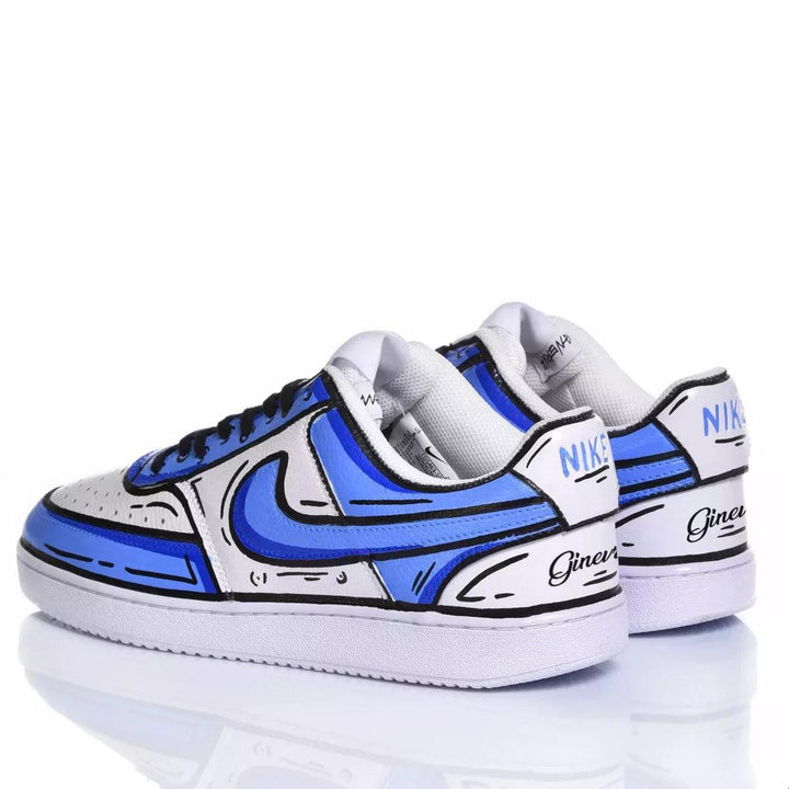 Nike Comics Moon Court Vision Painting