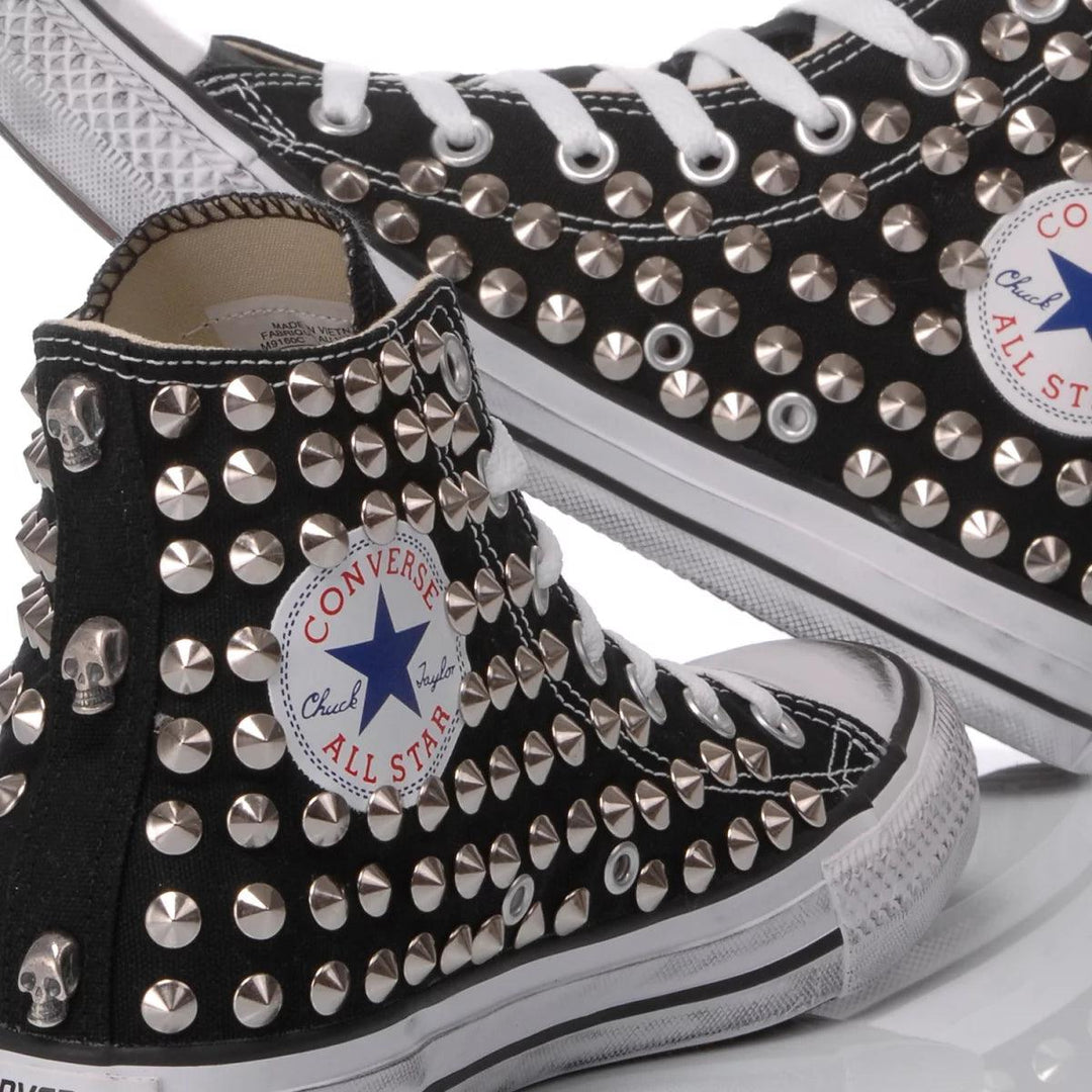 Converse Studs Nieten Chucks Converse Black Studs