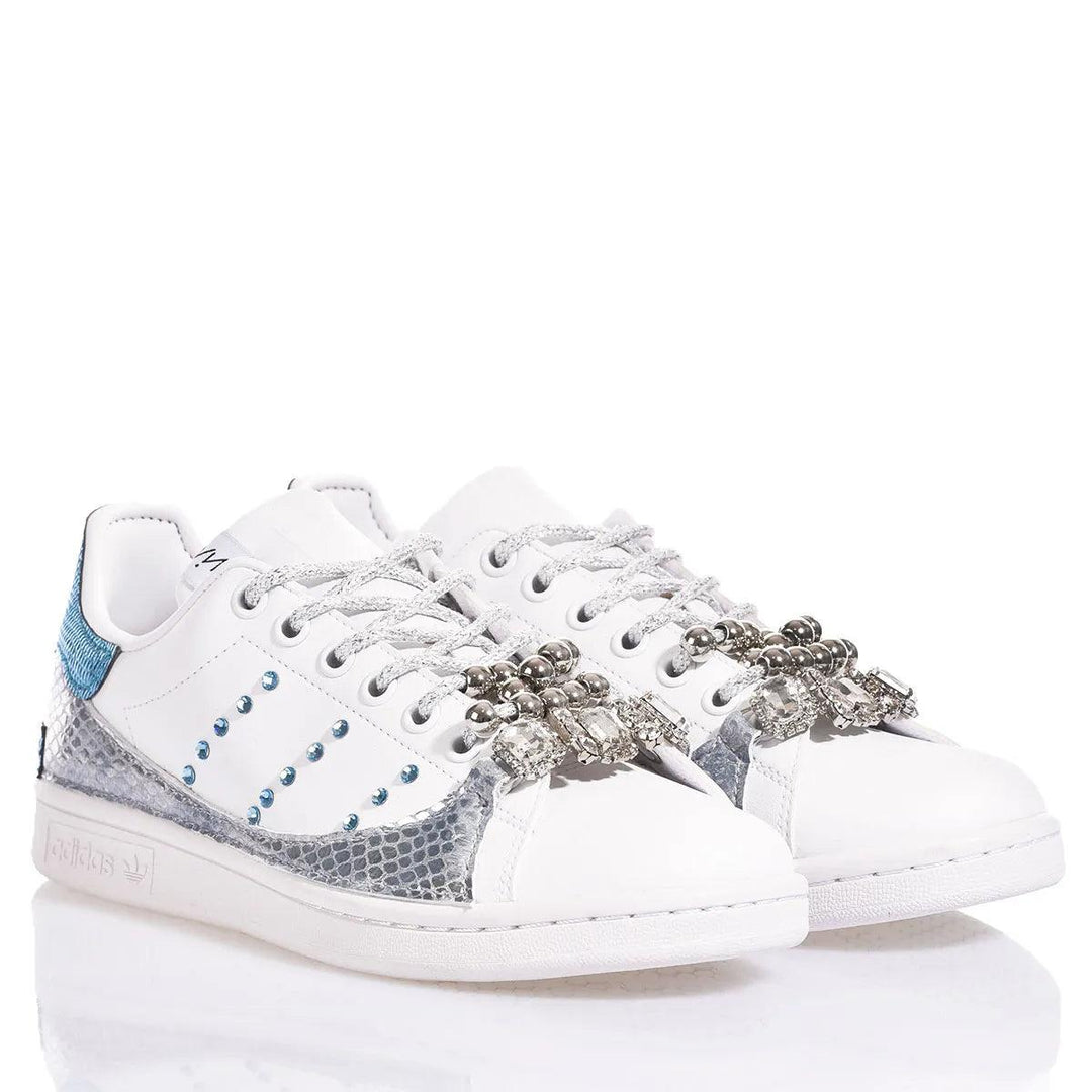 Adidas Stan Smith Light Blue Stan smith Animalier, Swarovski