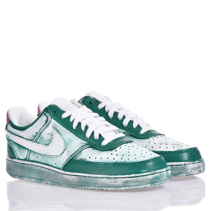 Nike Green Game Court Vision Painting