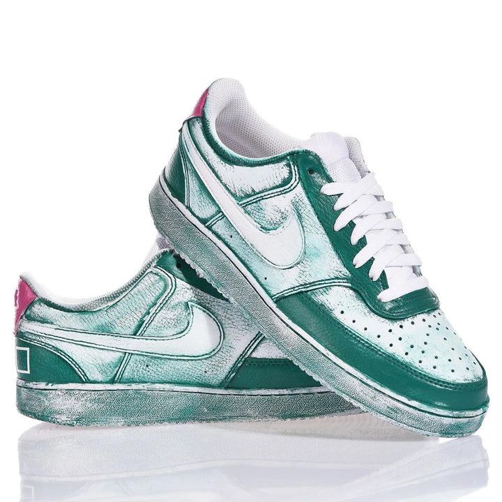 Nike Green Game Court Vision Painting