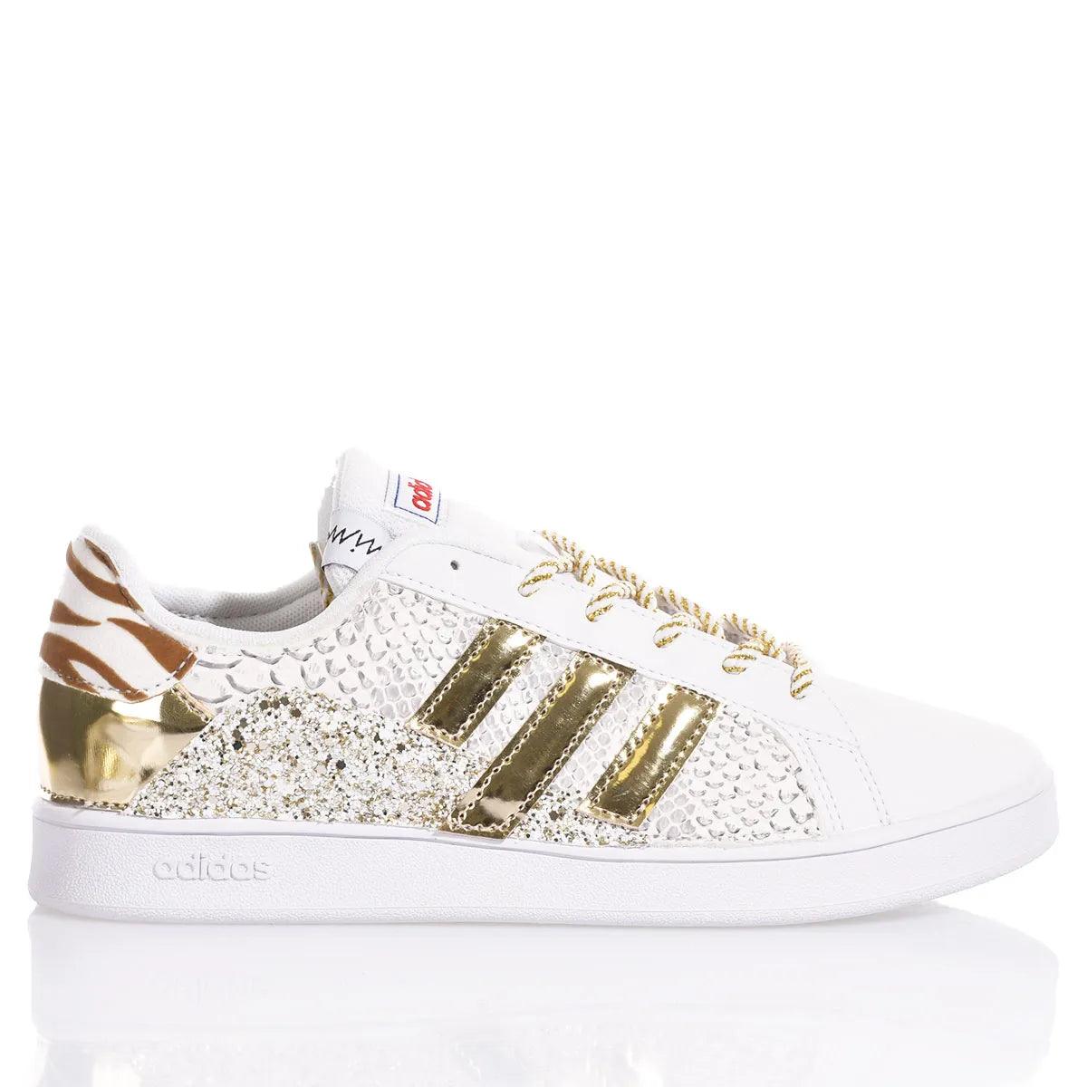 adidas gazelle silver green womens Adidas Samba Glitter Gold main image 0