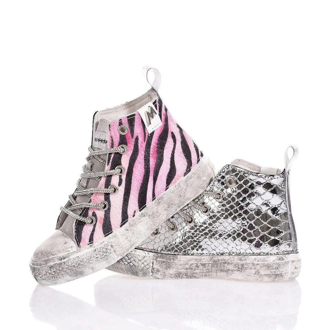 Mimanera Airlines Junior Pink Jungle Airlines Animalier, Dewashed