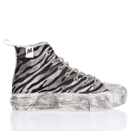 Mimanera Airlines Platform Silver Jungle Airlines Platform Animalier, Dewashed