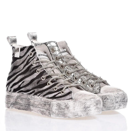 Mimanera Airlines Platform Silver Jungle Airlines Platform Animalier, Dewashed
