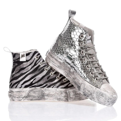 Mimanera Airlines Platform Silver Jungle Airlines Platform Animalier, Dewashed