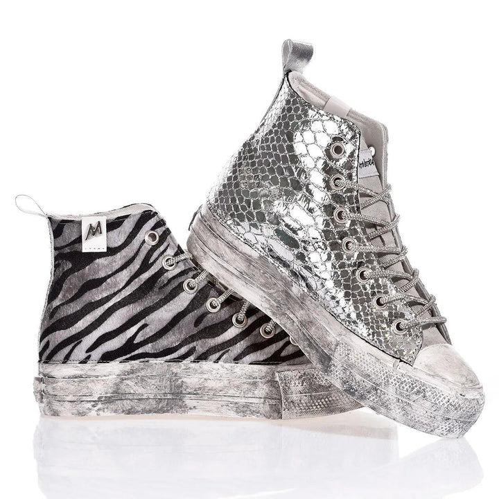 Mimanera Airlines Platform Silver Jungle Airlines Platform Animalier, Dewashed