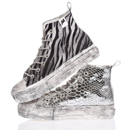 Mimanera Airlines Platform Silver Jungle Airlines Platform Animalier, Dewashed
