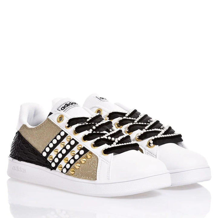 Adidas Studs & Pearls Advantage Studs,Glitter,Special